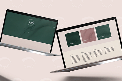 Pose de cils - Atelier du cil Bruxelles - Website Creation