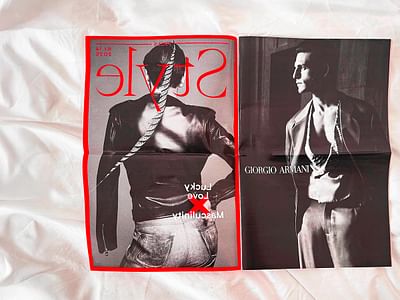 Focus Style Magazine 14 | Lucky Love X Masculinity - Grafikdesign