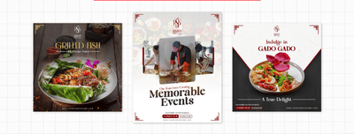 Social Media Marketing for RSVP Food Concept - Social Media