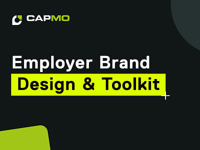 Capmo – Be proud of what you build - Grafikdesign