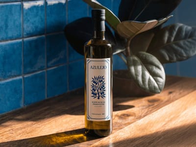 Azulejo — Identidad y packaging para aceite de oliva - Packaging