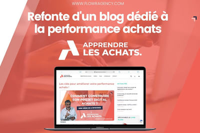 Branding et refonte blog- Apprendre-les-Achats - Image de marque & branding