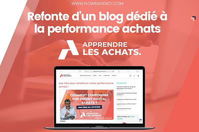 Branding et refonte blog- Apprendre-les-Achats - Markenbildung & Positionierung