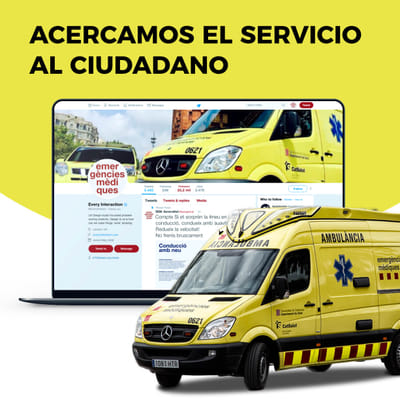 Comunicación sector público: Emergències Mèdiques - Stratégie digitale