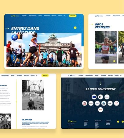 20km of Brussels - Website Creation