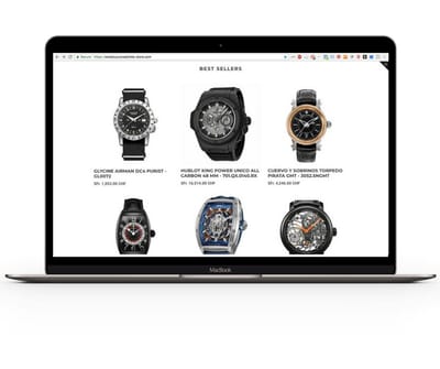 Swiss Luxury Watches - E-commerce