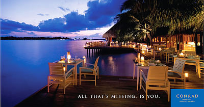 CONRAD HOTEL RESORT RANGALI ISLAND MALDIVES - Image de marque & branding