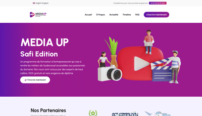 Plateforme de candidature - MediaUP - Aplicación Web