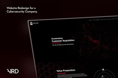 Impactful Website for Cybersecurity Firm - Diseño Gráfico