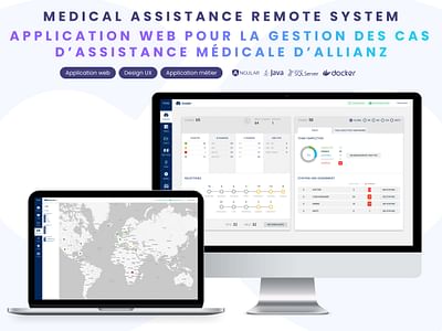 Coreoz | App web métier | Assistance médicale - Création de site internet
