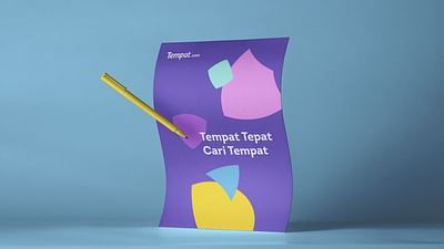 Tempat.com, The Place to Discover Places - Grafikdesign