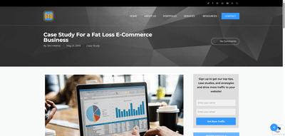 Fat Loss E-Commerce Business Marketing - Stratégie digitale