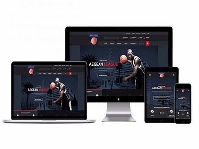 Aegean League | Sport & Entertainment Web Design - Website Creation