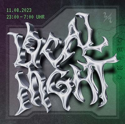 3D Design für die Local Night von N8Schicht - Diseño Gráfico
