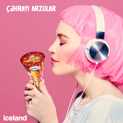 Iceland Icecreams - Branding y posicionamiento de marca