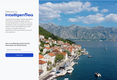 Intelligensea: Plataforma B2B para Cruceros - Inteligencia Artificial