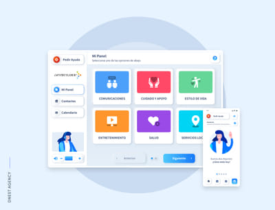 Una app para pacientes con discapacidad. - Mobile App