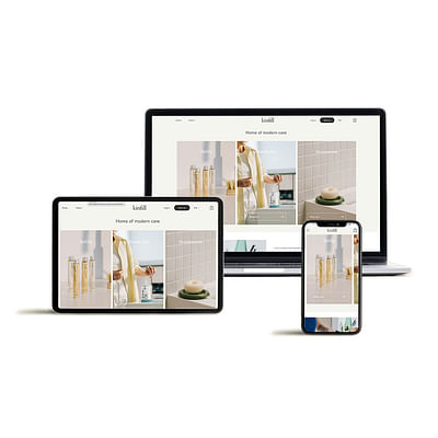 Kinfill e-commerce platform development & design - Website Creatie