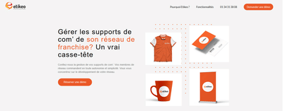 Etikeo site web - Website Creation