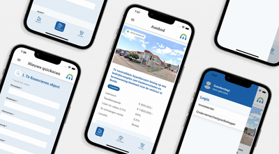 Vastgoed­portefeuille in je broekzak met Mogelijk - Mobile App