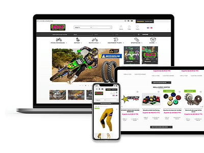Multisite magento Bud Racing - Création de site internet