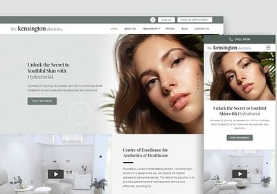 Website Design for Beauty and Wellness Website UK - Content Strategy