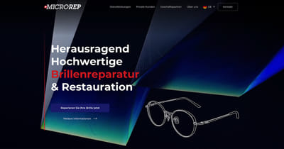 MicroRep - Webseitengestaltung