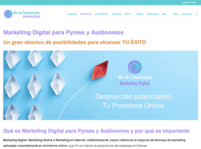 Mix de Comunicación - Estrategia digital