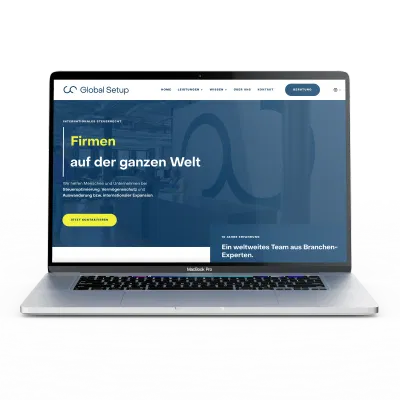 Global Setup - Webdesign & SEO - Website Creation