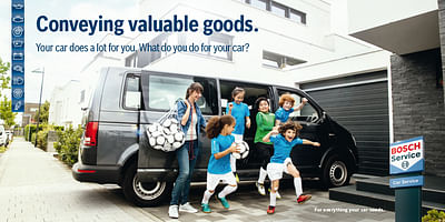 Bosch Car Service internationale Imagekampagne. - Publicité