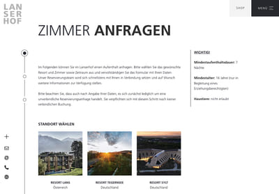 Responsive Webentwicklung & Design – Lanserhof - Webseitengestaltung