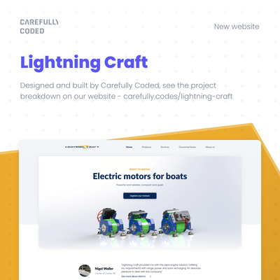 Ecommerce website design and build - Website Creation