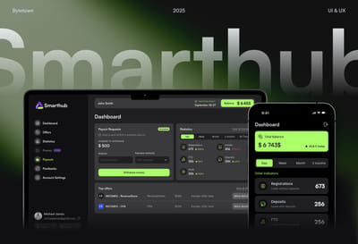 Dashboard Design and Mobile App for SmartHub - Aplicación Web