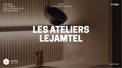 Les Ateliers Lejamtel - Création de site internet