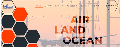 Misa Smart Logistics Web Design Project - Website Creation