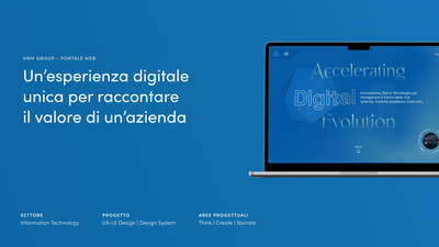 HRM Group - Portale web - Graphic Design