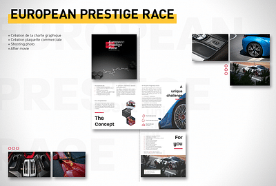Direction artistique - European Prestige Race - Graphic Design