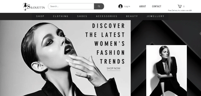 Silouetta Eshop- Eshop Design - E-commerce