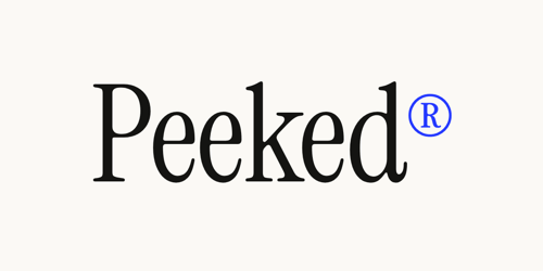 Peeked
