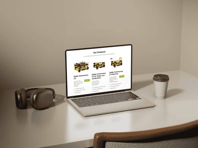 Industrial Engineering Website Redesign & Marketing Ecosystem - Ergonomie (UX/UI)