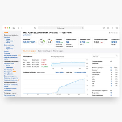 From New Online Fruit Store to 12,000 Organic Users in 6 Months - Référencement naturel