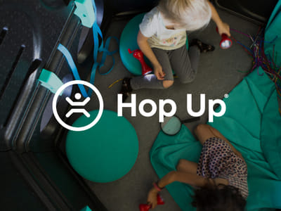 Marketing an innovative play concept for Hop Up - Image de marque & branding