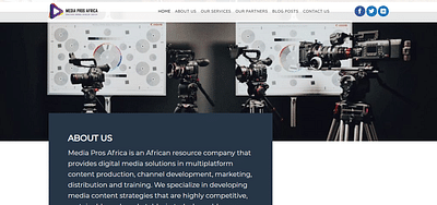 Media pros Africa - Creación de Sitios Web