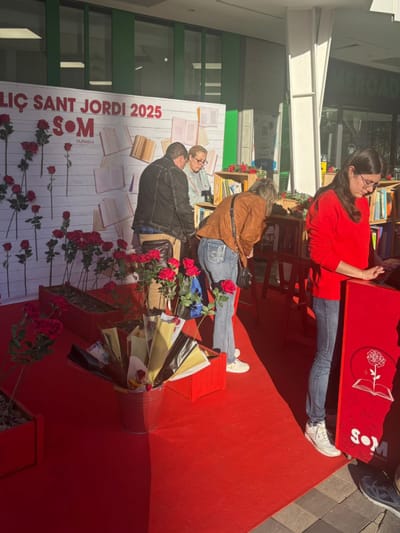 Sant Jordi en el Centro Comercial Som Multiespai - Eventos