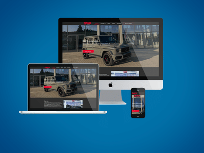 Davo Automobile - Webseitengestaltung