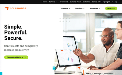 SolarWinds International - Onlinewerbung