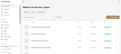 Sistema integral de gestión para Fisioreynst - Creación de Sitios Web