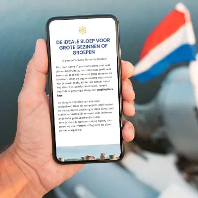 Gestroomlijnde website met boekingsmodule - Website Creatie