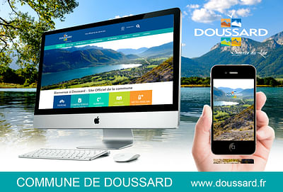 Commune de Doussard - Webseitengestaltung