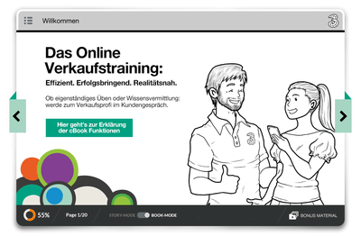 Hutchinson Drei Austria - interaktives WBT "Ver... - Motion-Design